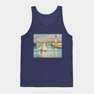 Sailboat and Light House Tank Top